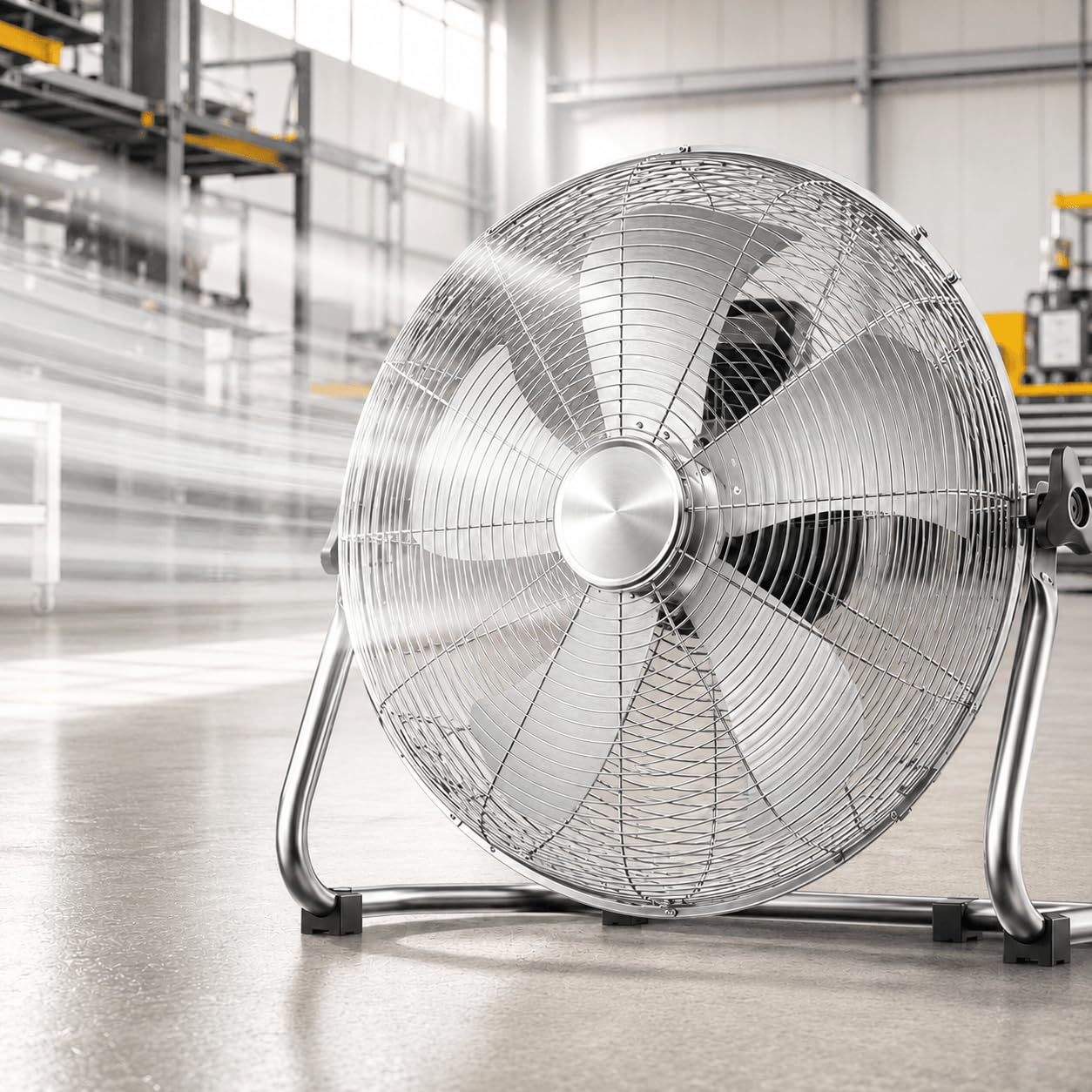Ventilador industrial de metal, silencioso de alta velocidad de 4000 CFM