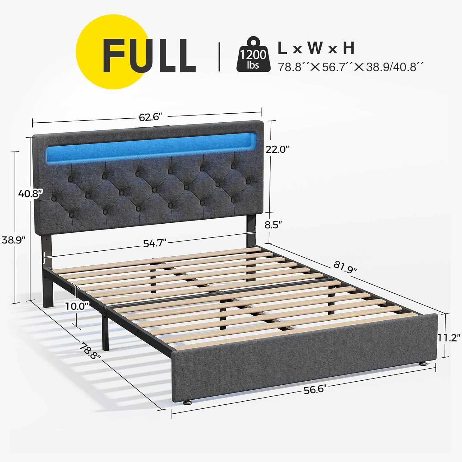 Under-bed storage space