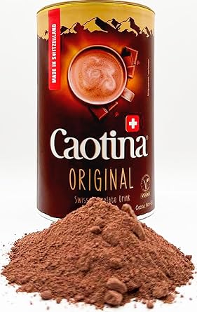 Stapster Caotina Switzerland Classic Cocoa Drink with Premium Swiss Chocolate, 500g - Original