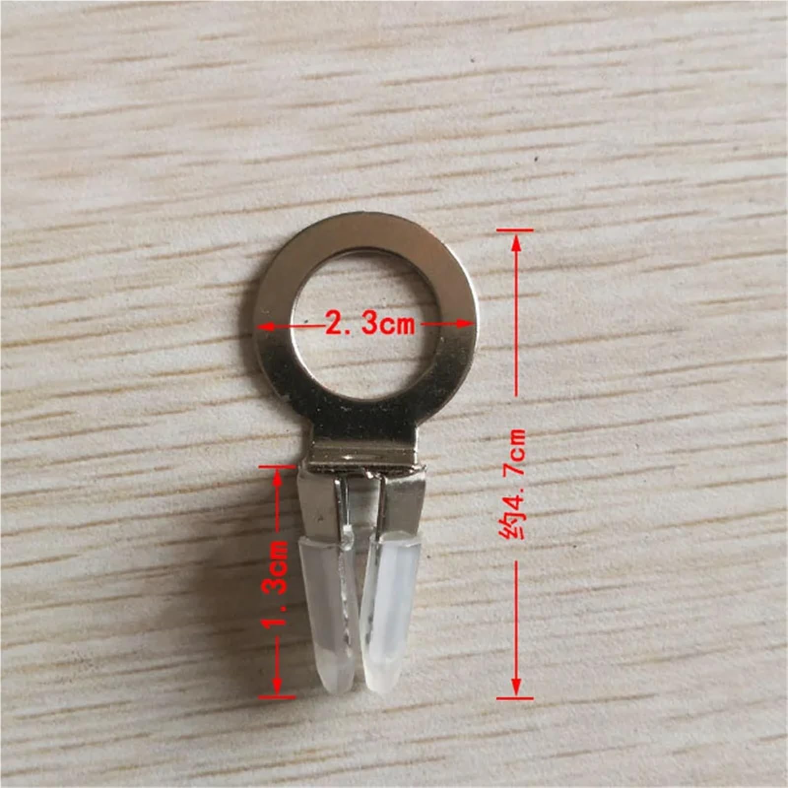 Clip per bocchetta dell'aria dell'auto, 50 pezzi, clip per profumo, in acciaio inox, bianco, per prese d'aria e profumo, colore: bianco