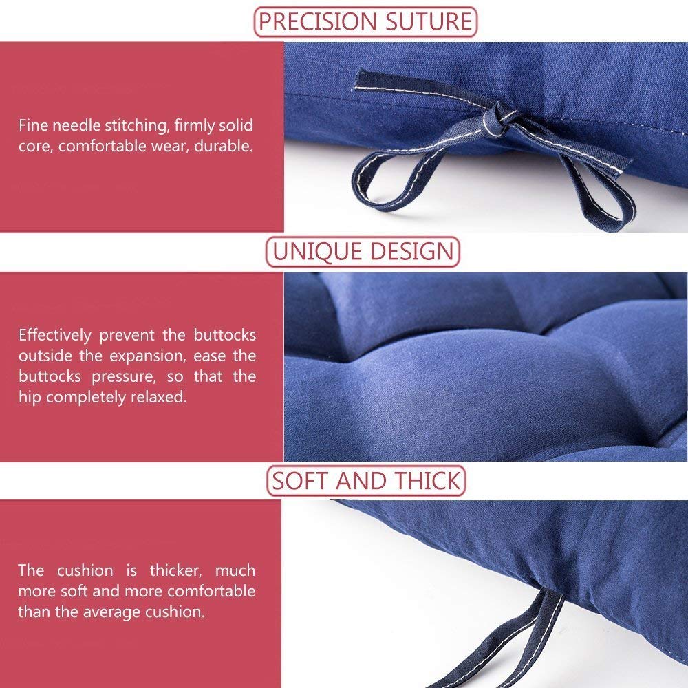 Terrassenkissen Mit Hoher Rückenlehne - Überfüllt & Wetterbeständig Für Innen Und Außen