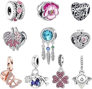 20 Bedazzling Techniques You NEED to Try (Prepare to Get Creative with #13!) 379 10Pcs Bracelet Charms, Charm's for Pandora Bracelet, Sparking Charms Gif...