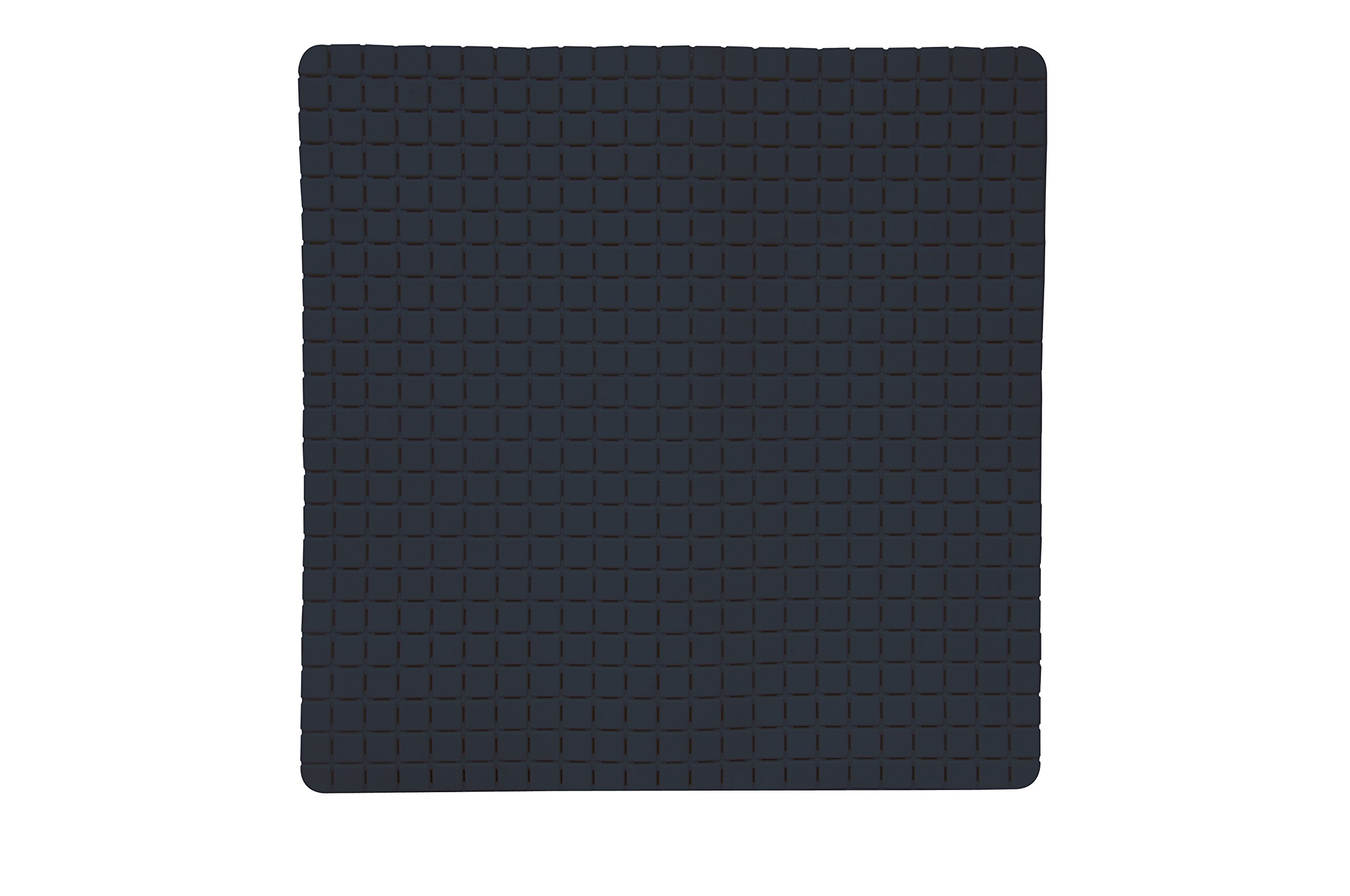 MSV Bath Mat, Black, Unique Size, 30 x 20 cm (Rectangular)
