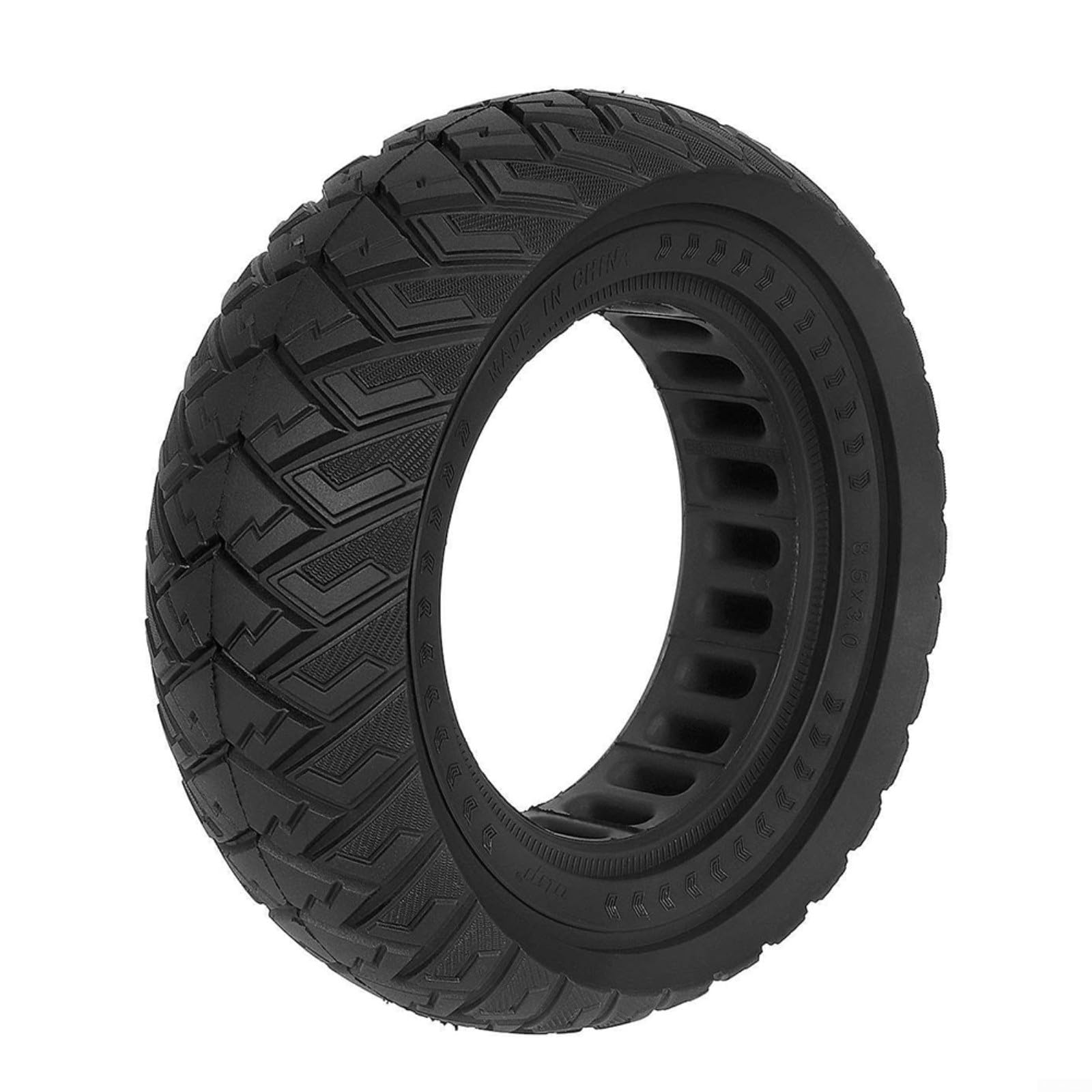 PNEU SCOOTER ÉLECTRIQUE noir 10x3 pneumatique caoutchouc pour fiabilité