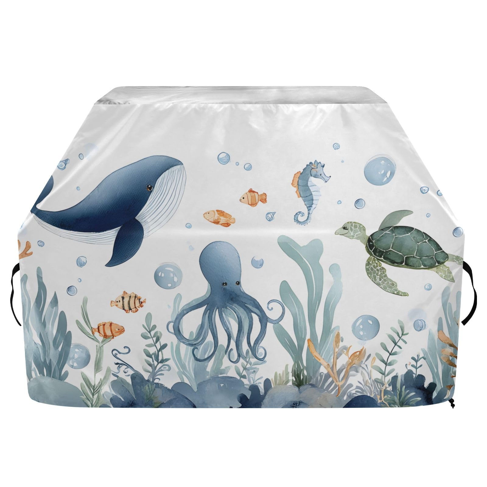 Blue Whale - Copertura per barbecue, impermeabile, resistente, per esterni
