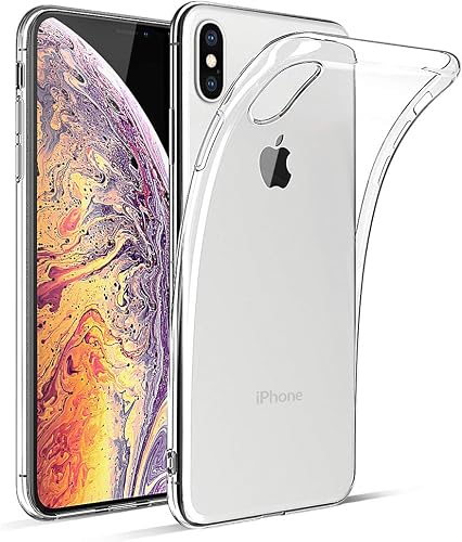 BENNALD Cover iPhone Max Custodia Trasparente TPU Morbido TPU Custodia Cover Slim Anti Scivolo Custodia Protezione Posteriore Cover Antiurto per iPhone Max Trasparente BENNALD Cover iPhone Max Custodia Trasparente TPU Morbido TPU Custodia Cover Slim Anti Scivolo Custodia Protezione Posteriore Cover Antiurto per iPhone Max Trasparente