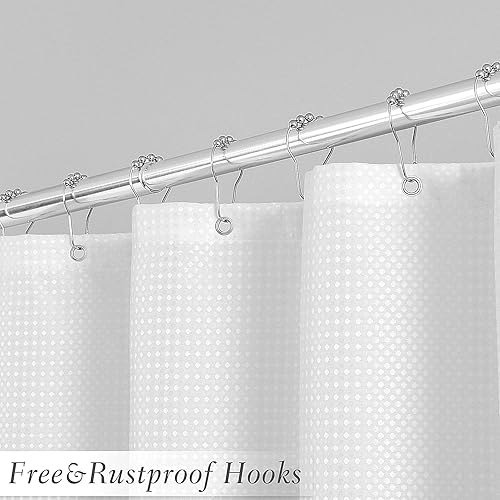 Miniatura 5 de Cortina de ducha verde diseño de bosque de montaña, cortina de ducha de árbol natural, cortinas de ducha de verano para baño, bañeras repelentes al