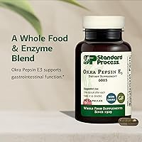 Vista 3 de Proceso estándar Okra Pepsina E3 - Suplemento de salud gastrointestinal y intestinal - Apoya la digestión de proteínas y la función digestiva