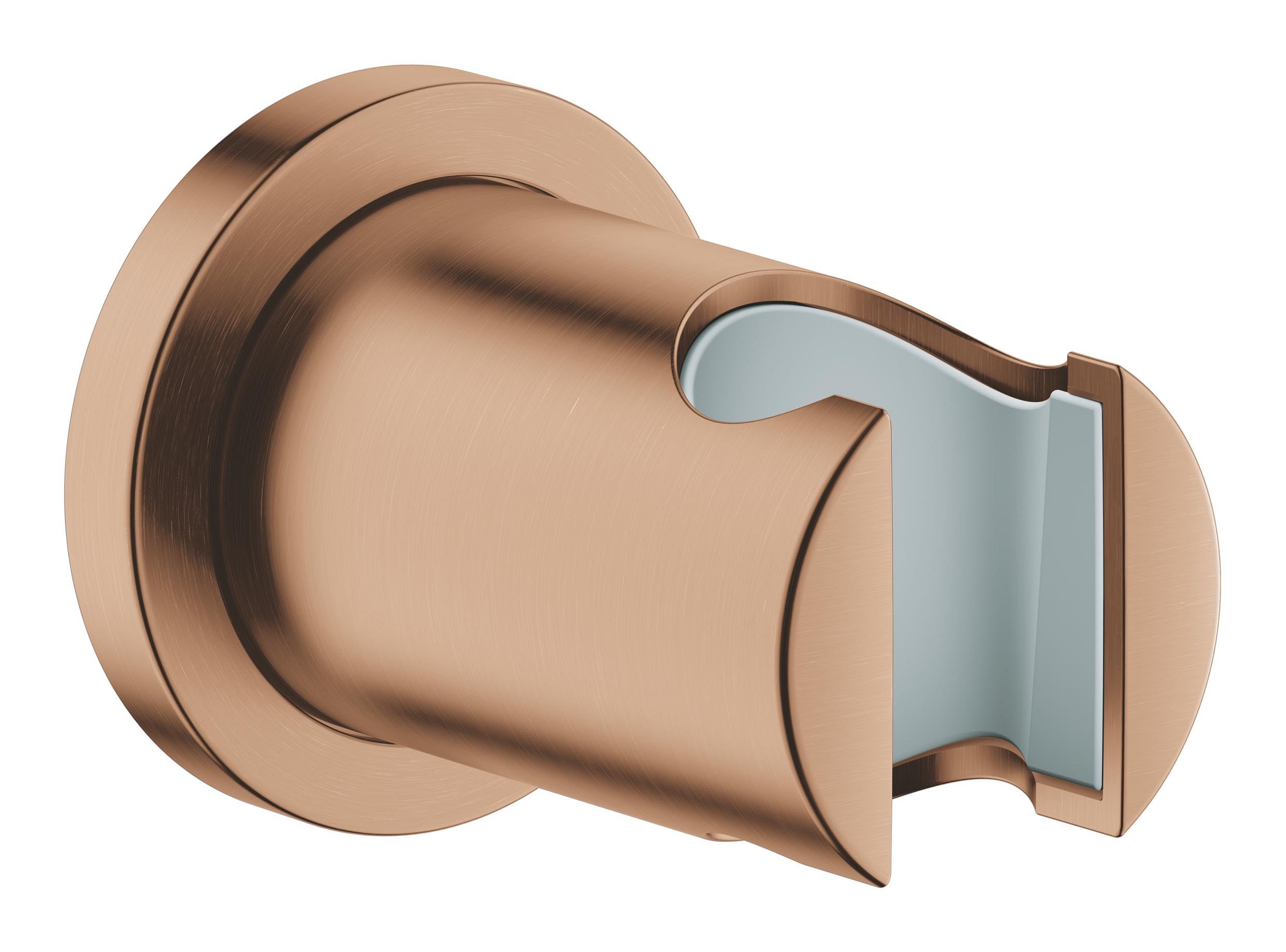 GROHE Rainshower, Wandhalter für die Handbrause, runde Rosette, Kupfer