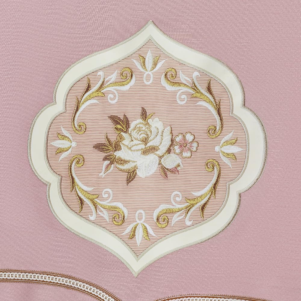 Pokrowiec na fortepian, eleganckie etui ochronne na fortepian, luksusowe, wysokiej jakości akcesoria do fortepianu, modne akcesoria do fortepianu, dekoracja, różowa||pokrowiec na fortepian + pokrowiec