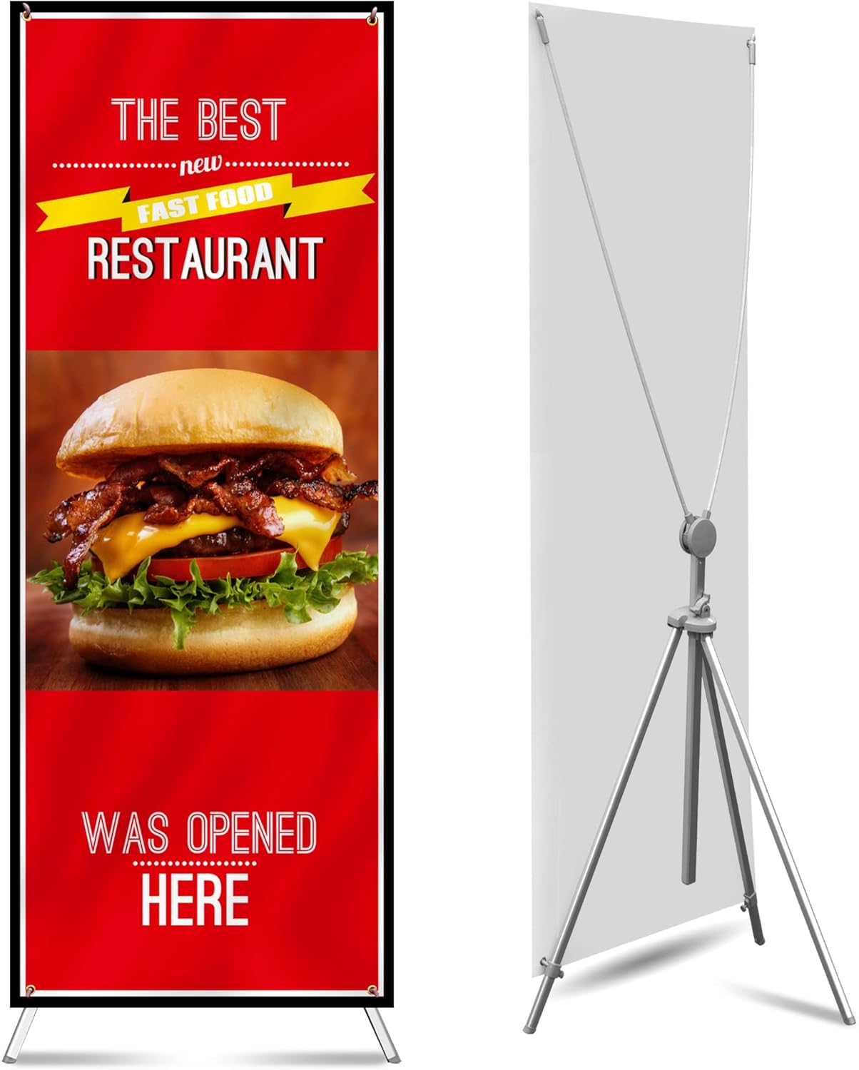 Amazon.com: Anley Custom X Stand Banner - Upgraded Rigid PVC Film with ...