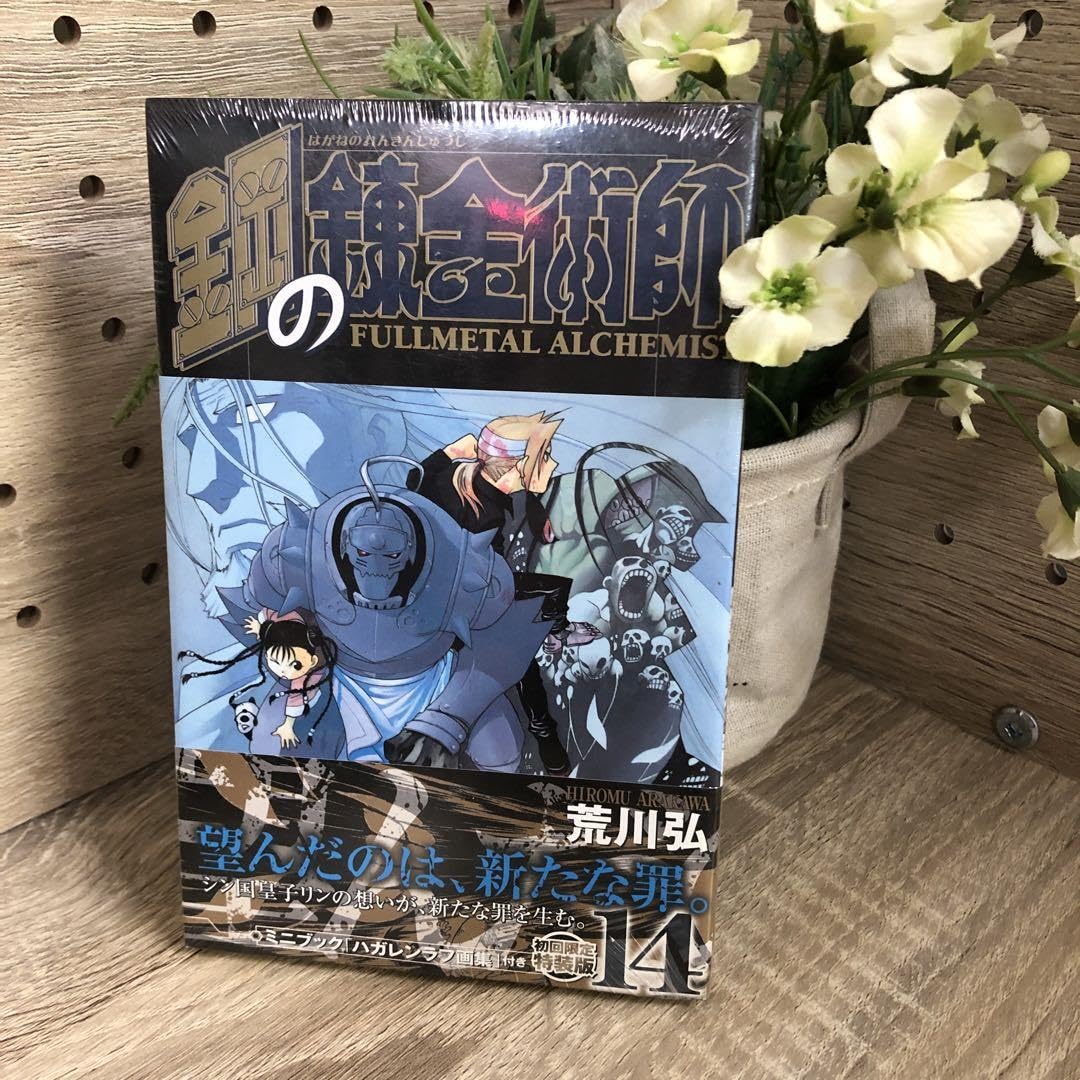 Amazon.co.jp: N?? 鋼の錬金術師 初回限定特装版 14巻ラフ画集セット