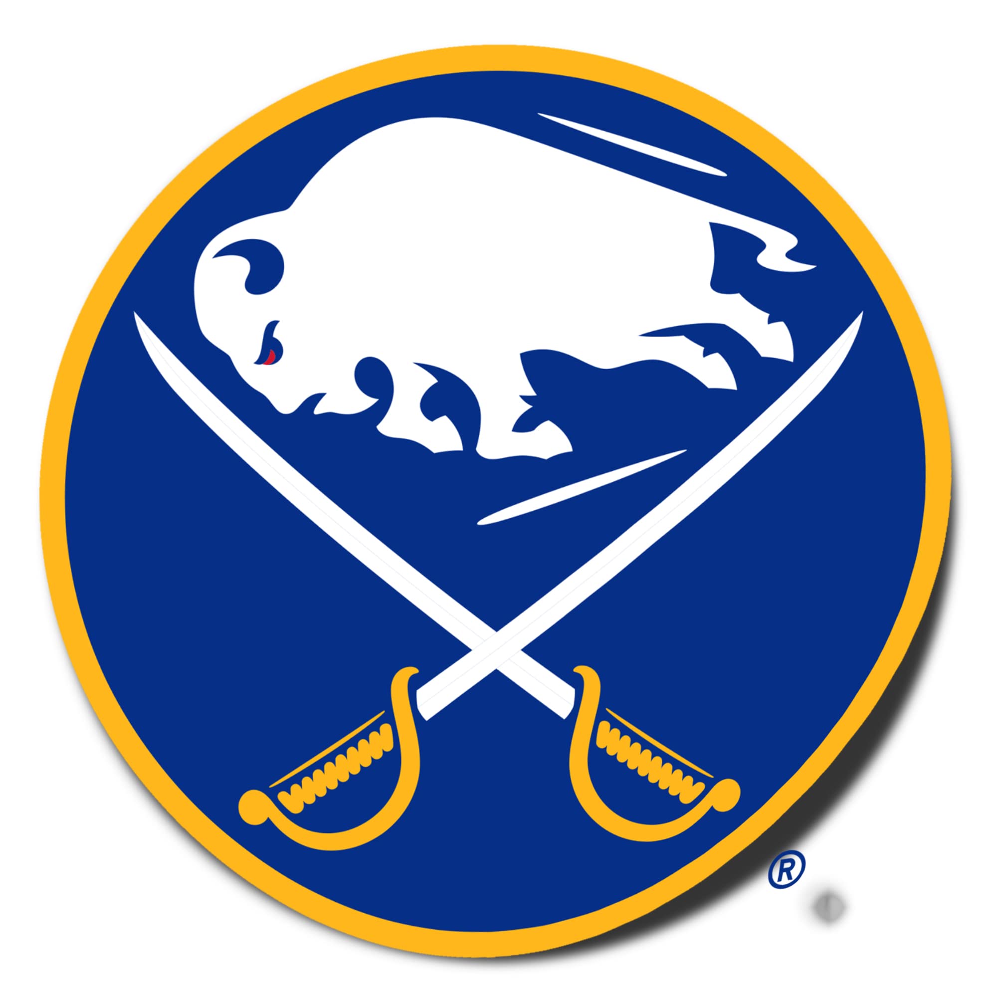 Desert Cactus Buffalo Sabres Team NHL National Hockey League Sticker Vinyl Decal Laptop Water Bottle Car Scrapbook (Individual A)