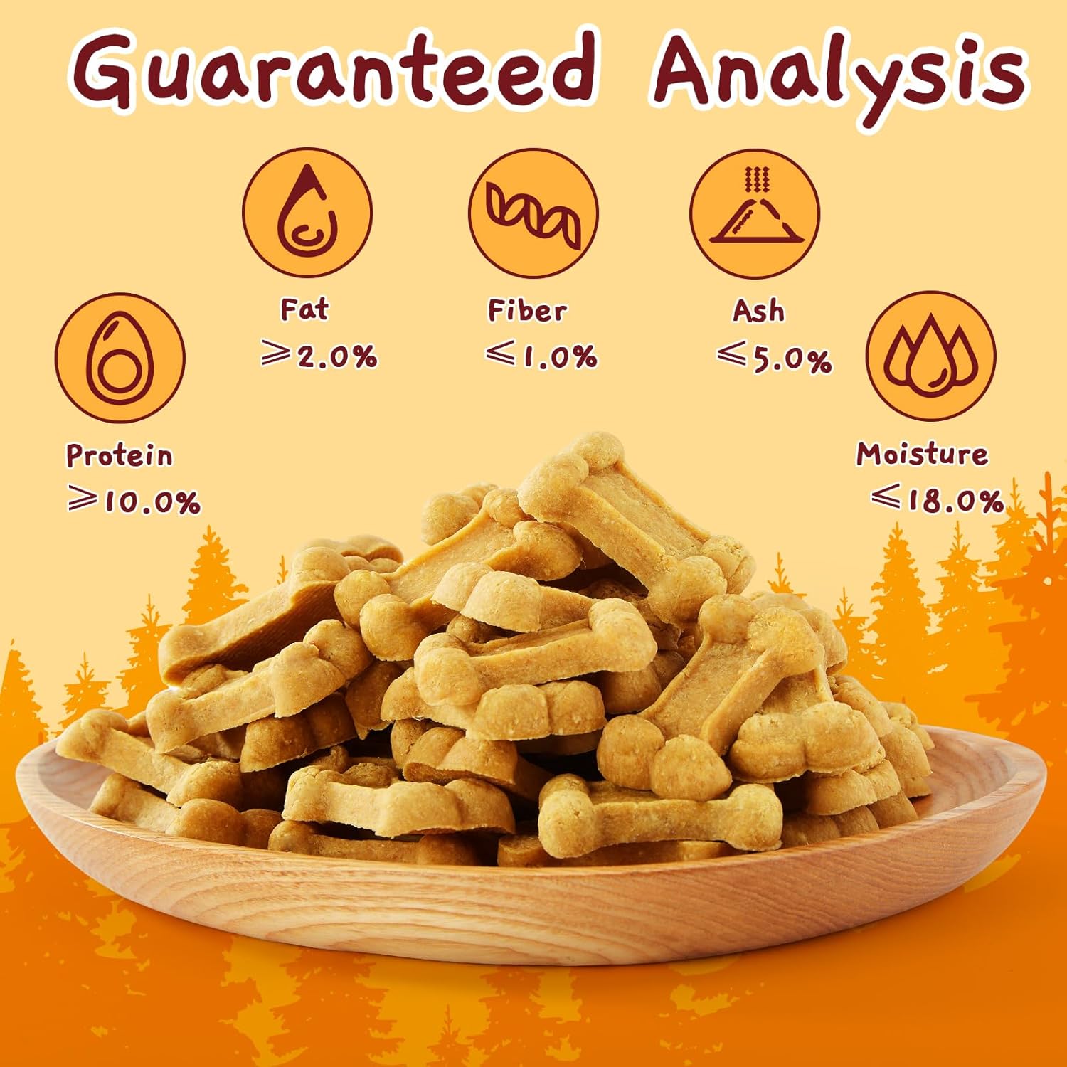 Jungle Calling 48 Ct. Senior Dog Soft Treats, Easy to Chew Chicken-Flavored Biscuits for Training, Natural Digestive Support & Plant-Based Protein, Grain Free Meaty Rewards