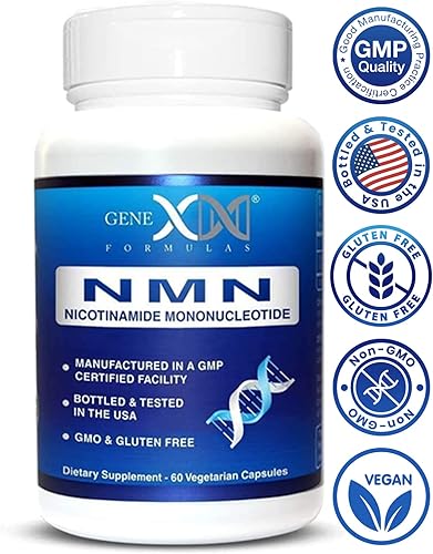 Miniatura 6 de NMN Cápsulas de suplemento de nicotinamida mononucleótido NAD+, reparación antienvejecimiento del ADN y metabolismo saludable, 2 cápsulas de 125 mg,