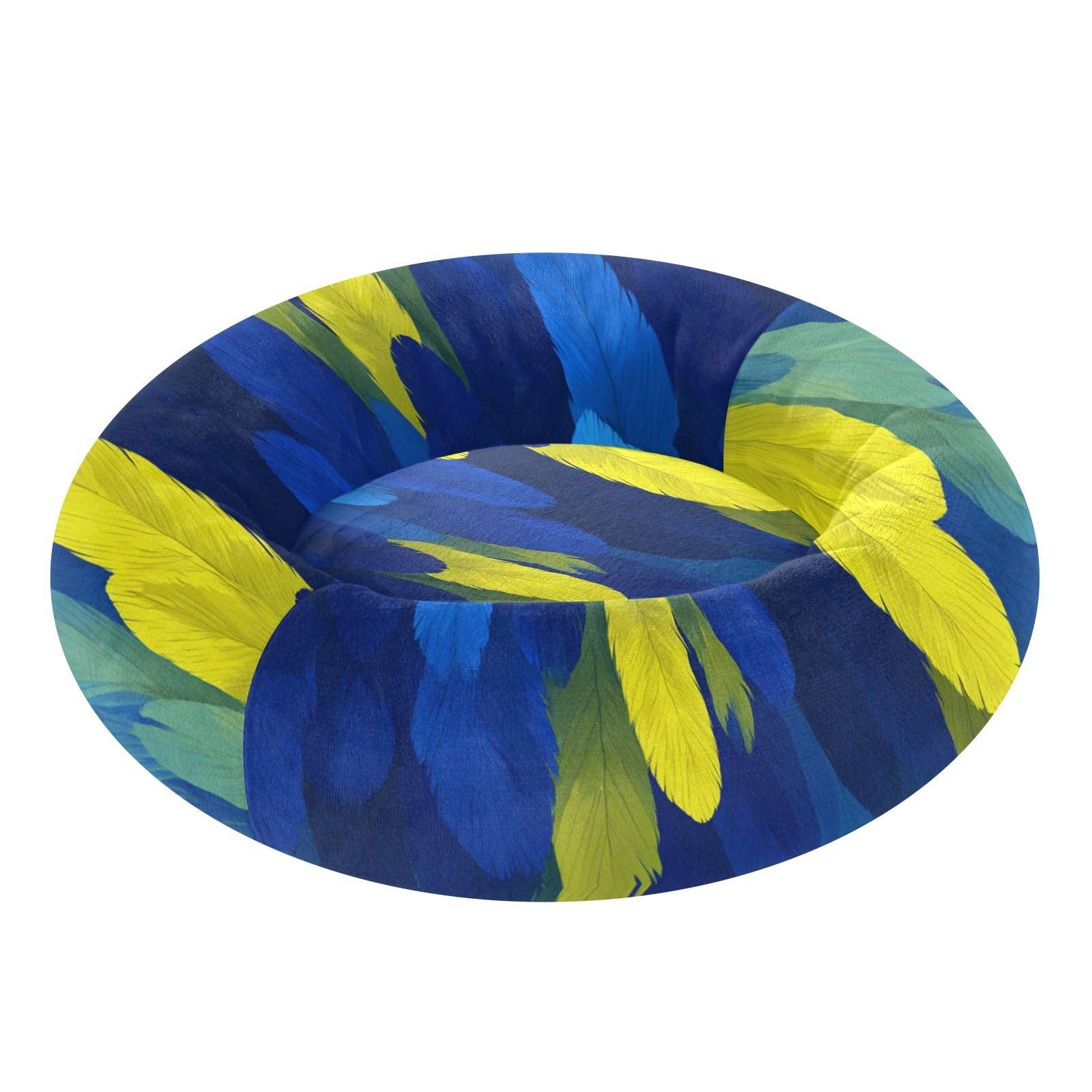 Lit anti-anxiété pour chien de petite taille bleu marine S stress