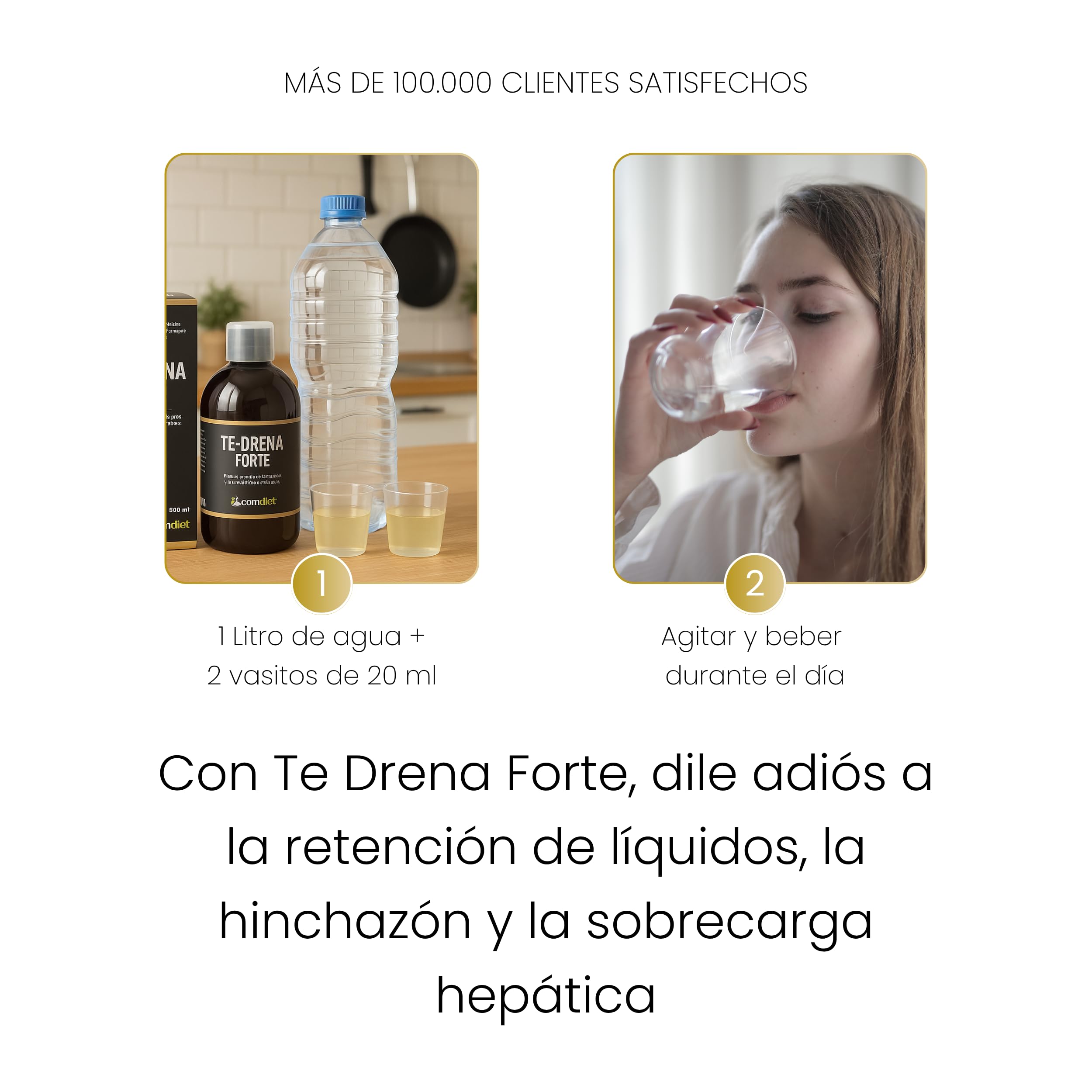 Comdiet Te Drena Forte 500 ml 1 pezzo 100 g