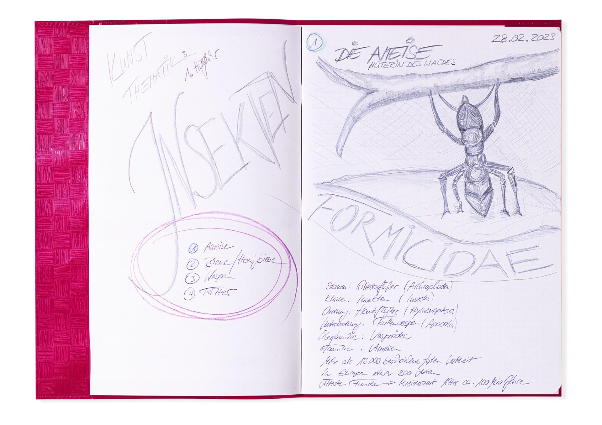 HERMA protge- cahier, format A4, en PP, couverture rose