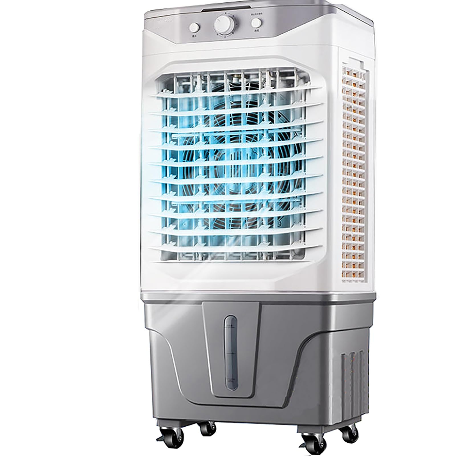 asdchZen Industrial Strength Evaporative Air Cooler, Fan Cooler For Commercial, Office, Home Use, 3 Speeds, High Performance