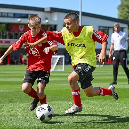 Miniatura 9 de FORZA Pinnies de entrenamiento de fútbolchalecos de ScrimmageBaberos deportivos  Paquetes de 5, 10 y 15  Tamaños que van desde niños hasta XXL