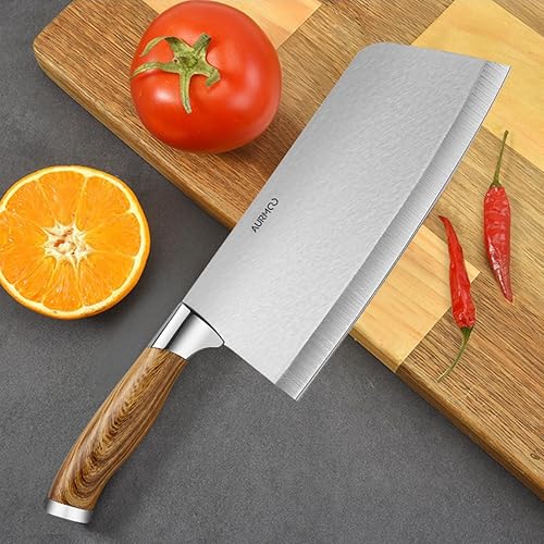 Miniatura 6 de Juego de cuchillos de cocina de 6 piezas, juego de cuchillos de acero inoxidable, juego de cuchillos de chef profesionales, cuchillos afilados para