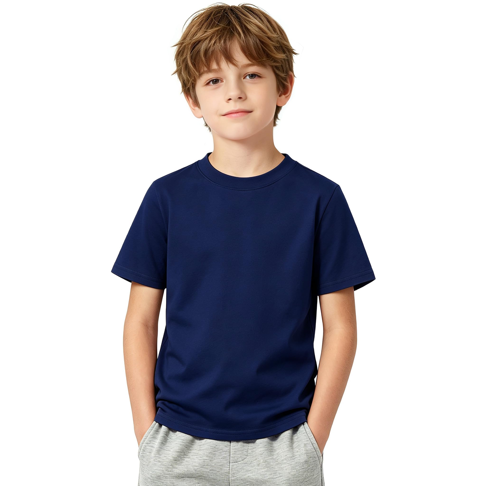 Magic Park 6M-14Y Toddler Cotton T-Shirt Kid Short Long Sleeve Tee