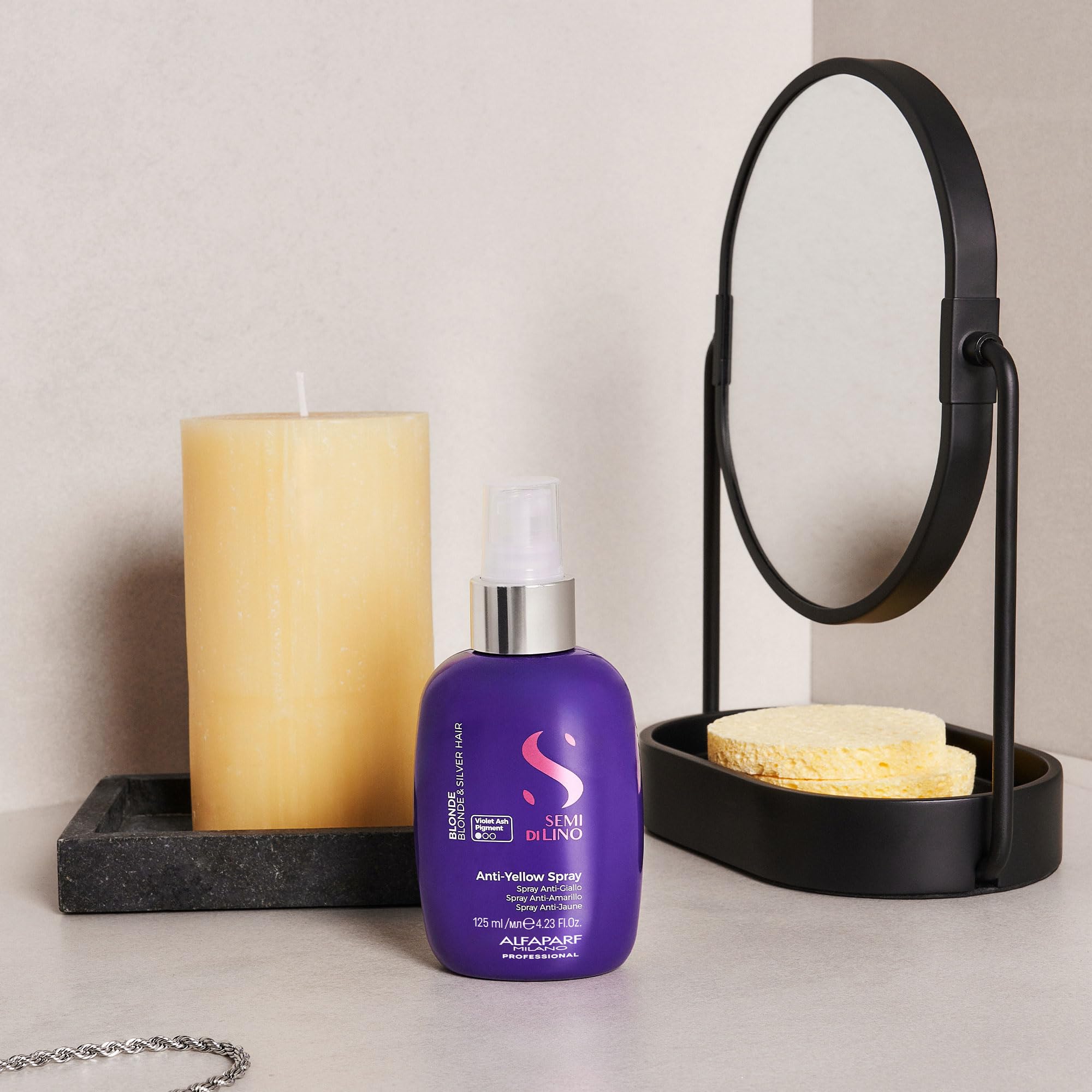 Alfaparf Milano Zestaw lnu Holiday Blonde do włosów blond i srebrnych