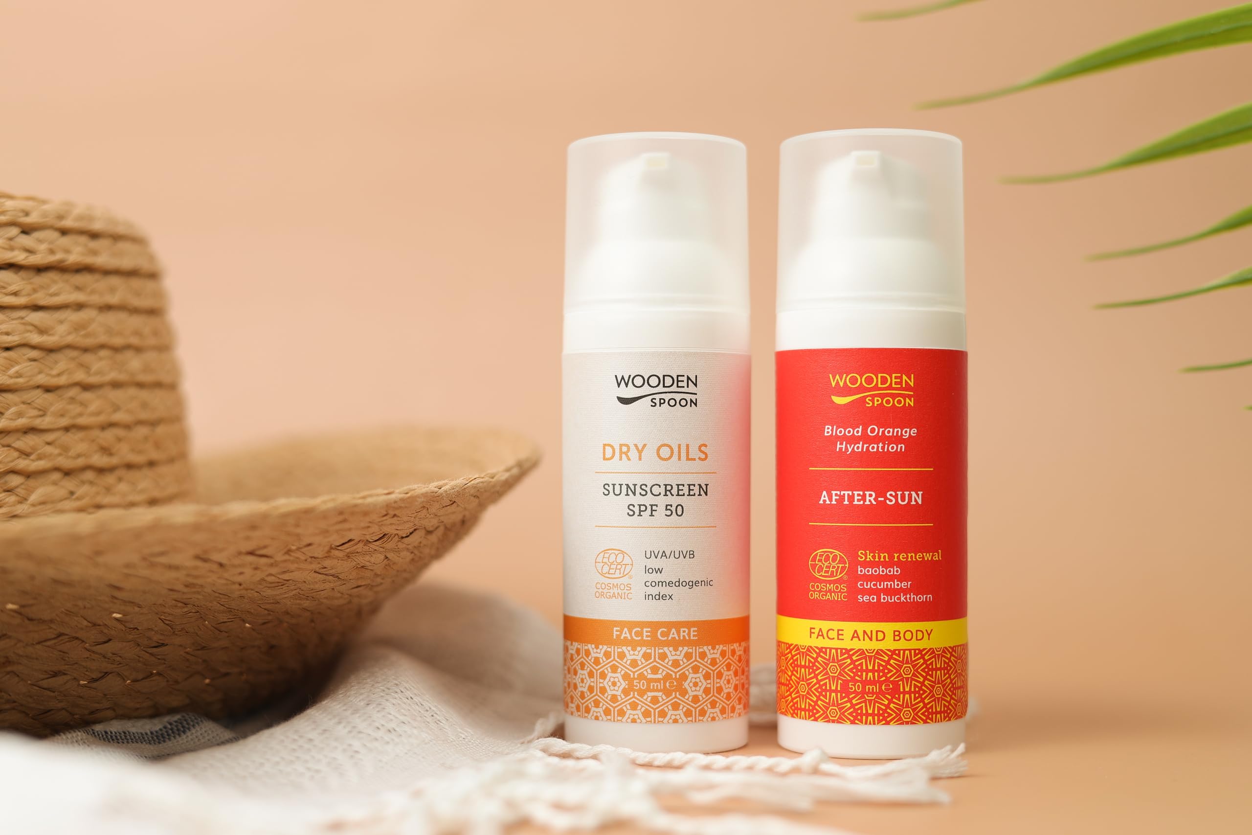 Wooden Spoon Aceite After Sun Orgánico “Skin Renewal” – Cuidado Hidratante 100% Natural con Espino Amarillo, Naranja Roja & Baobab – Nutre & Calma la Piel Expuesta al Sol – 100 ml