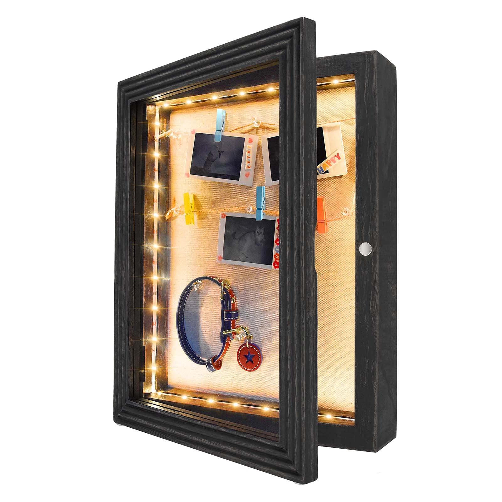 Buy HSicily LED Shadow Box Frame 11x14”Shadow Box Display Case with