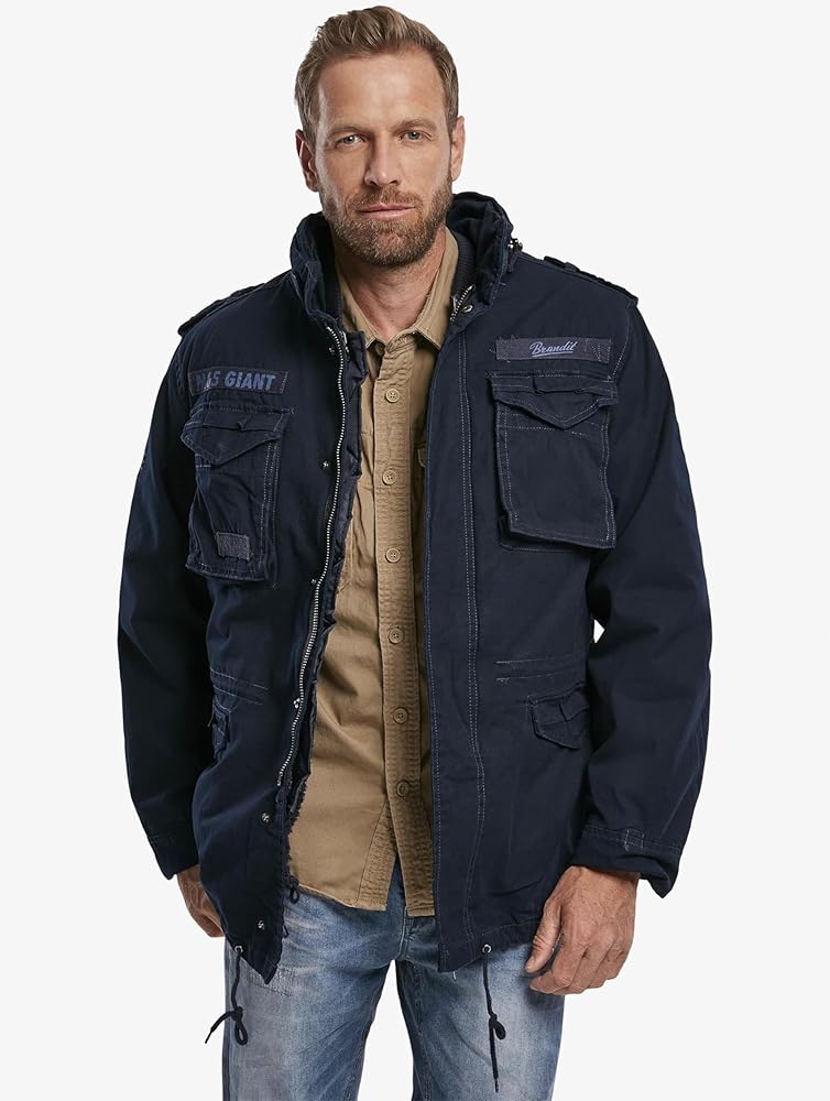 【Brandit】 M-65 Giant Military Jacket XL 718r8XshtfL._UY1000_.jpg