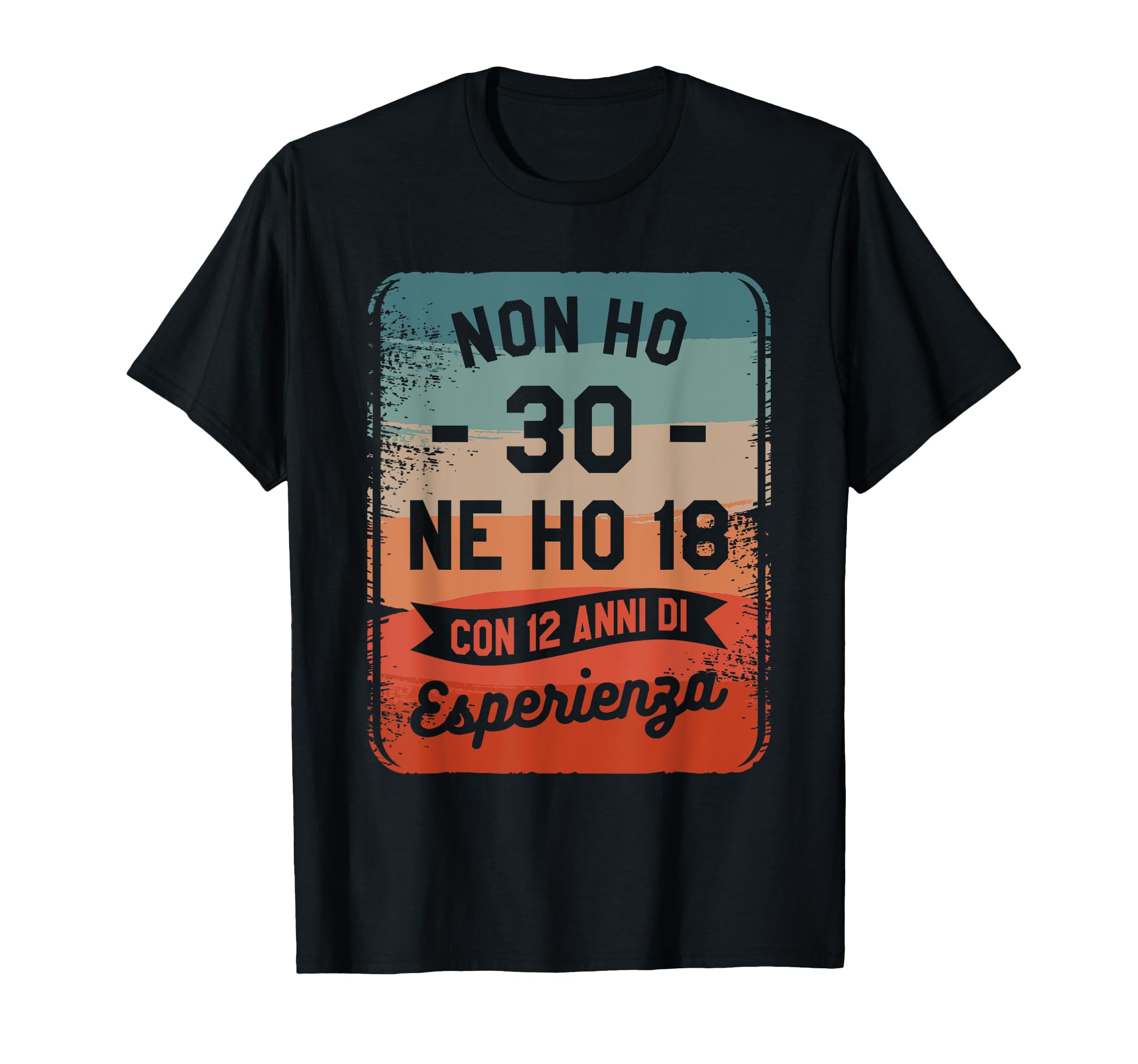 T Shirt Blanc Maglia J852 Non Ho 30 Anni Ma 18 Con 12 Di