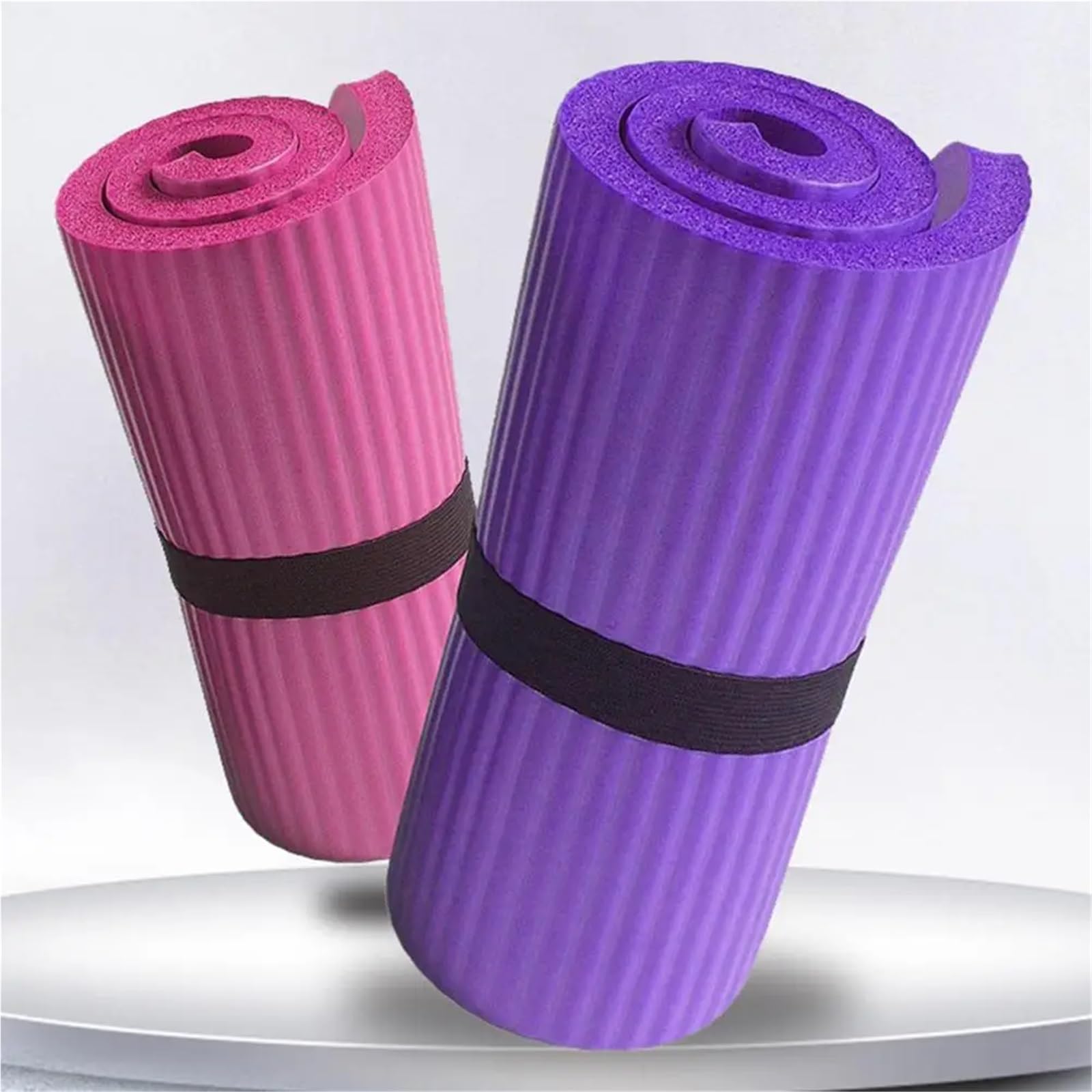 Tappetini Yoga Tappetino Da Allenamento For Palestra In Casa Tappetino Da Yoga Extra Spesso For Uomo Donna Cuscino For Esercizi Antiscivolo For Allenamenti In Palestra A Casa Pilates For Assi(Pink)