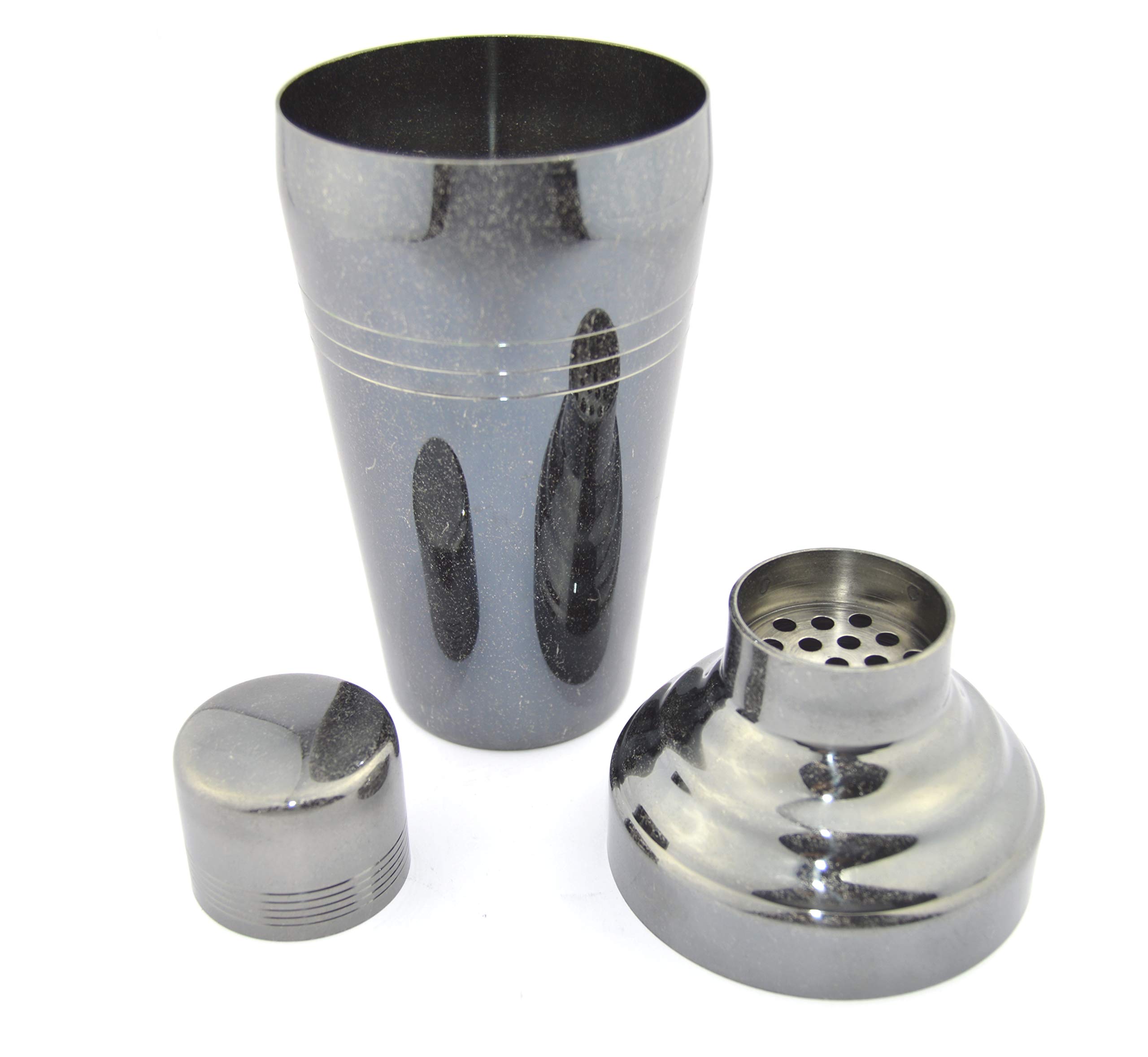 Yukiwa - Shaker da cocktail Bare, 51 cl, in argento anticato, realizzato in Giappone, 11 colori disponibili