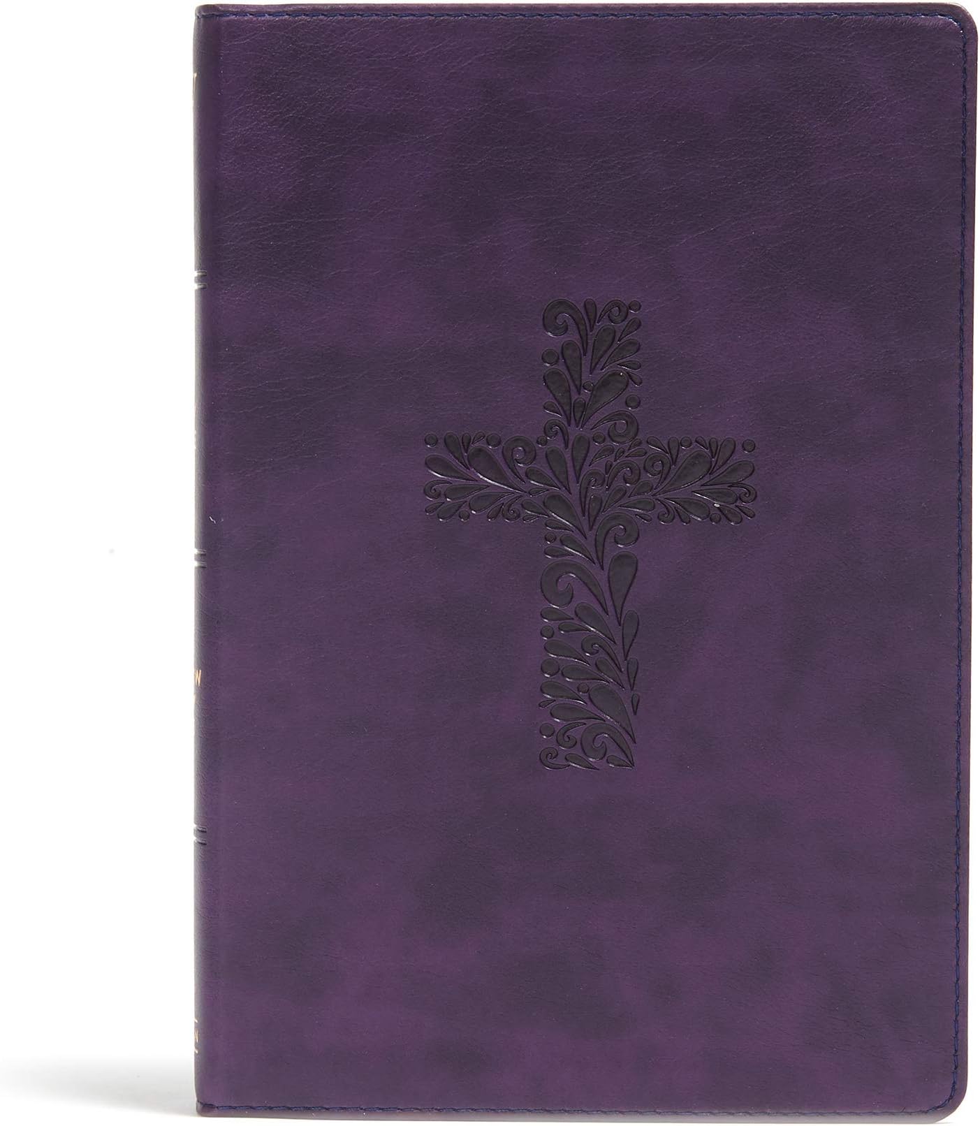 Holy Bible: King James Version, Rainbow Study Bible, Purple, Leathertouch