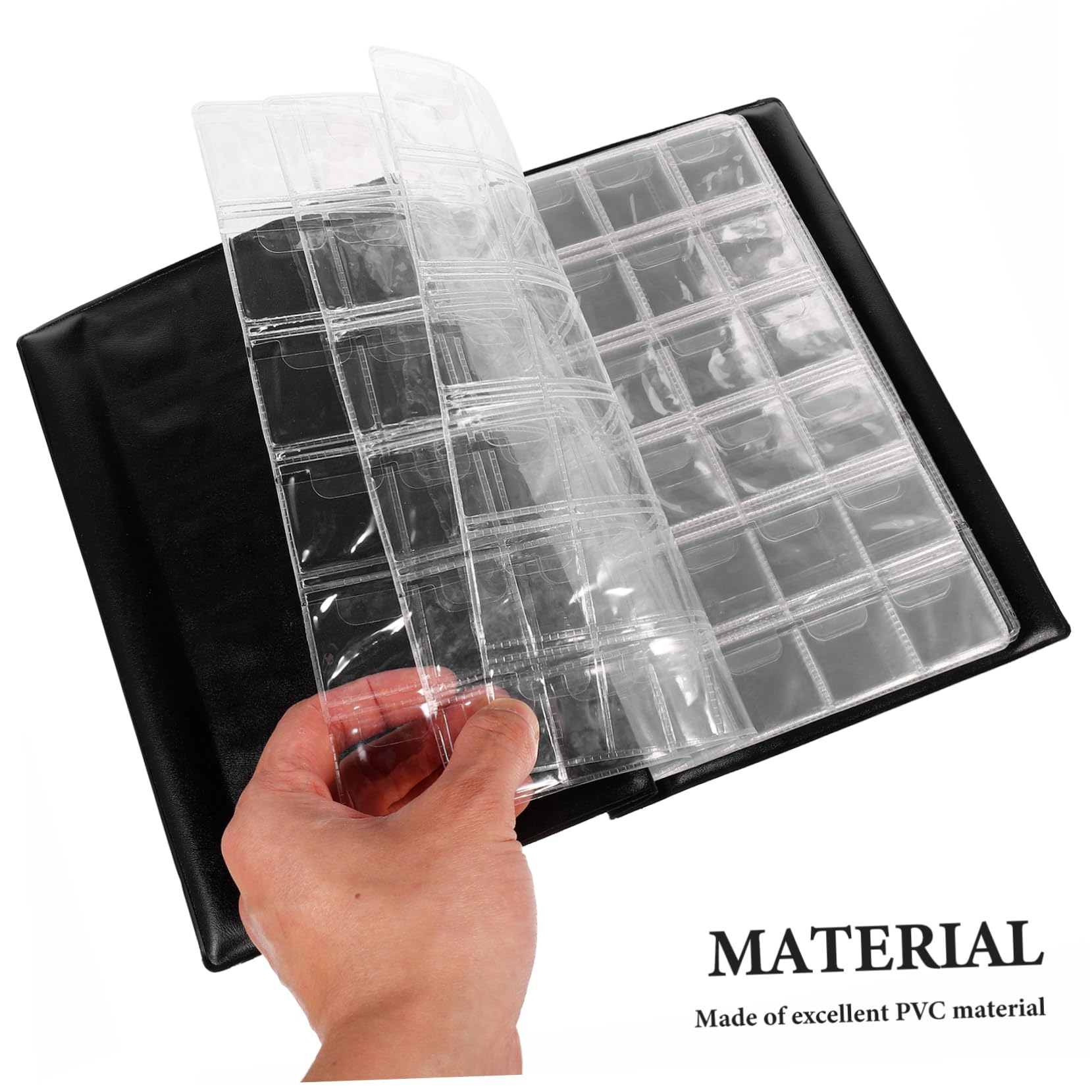 Sosoport Album Collezione Monete 300 Tasche in PVC e Pu per Collezionisti
