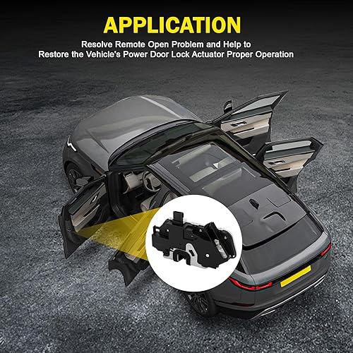 Miniatura 2 de 5421813 Actuador de bloqueo de puerta delantera izquierda del lado del conductor compatible con Ford Explorer F-150 Lobo Taurus Lincoln Mark LT,