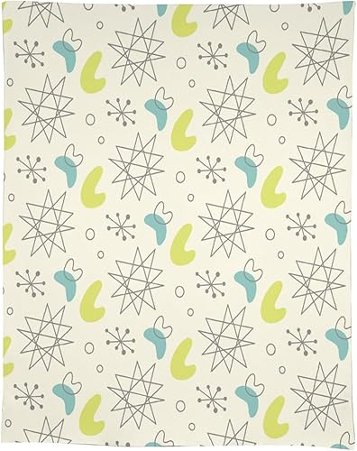 Miniatura 719 de Mantel floral hippie, diseño retro de los años 70, naranja, rosa, azul, floral, bohemio, estampado estético de margaritas, para fiesta, picnic