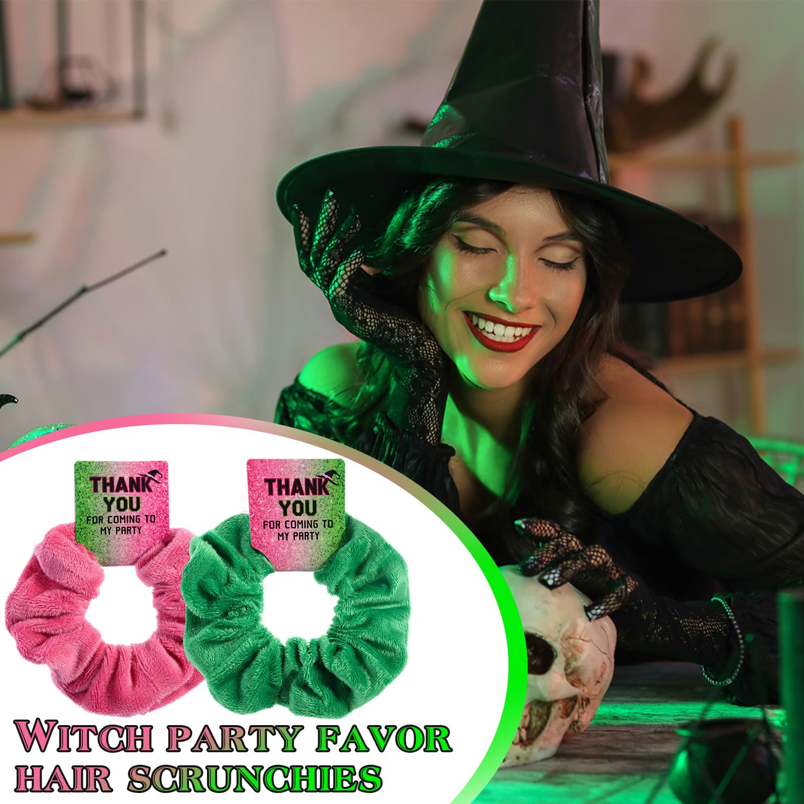 Amazon.com : Yuxung 12 Sets Witch Party Favors Pink and  display picture 2