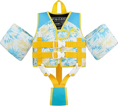 Gogokids Puddle Float Jumper 33-66 Pounds, Toddler Swim Vest Kids Floaties