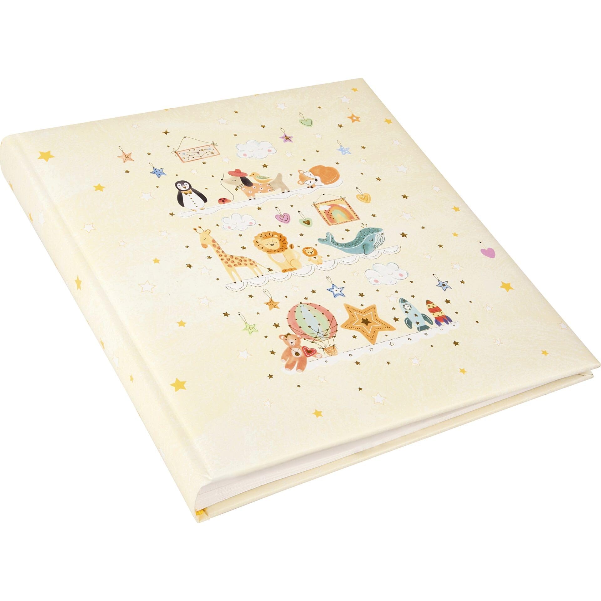 goldbuch Toy Zoo 30x31 60 weiße Seiten Babyalbum 15625