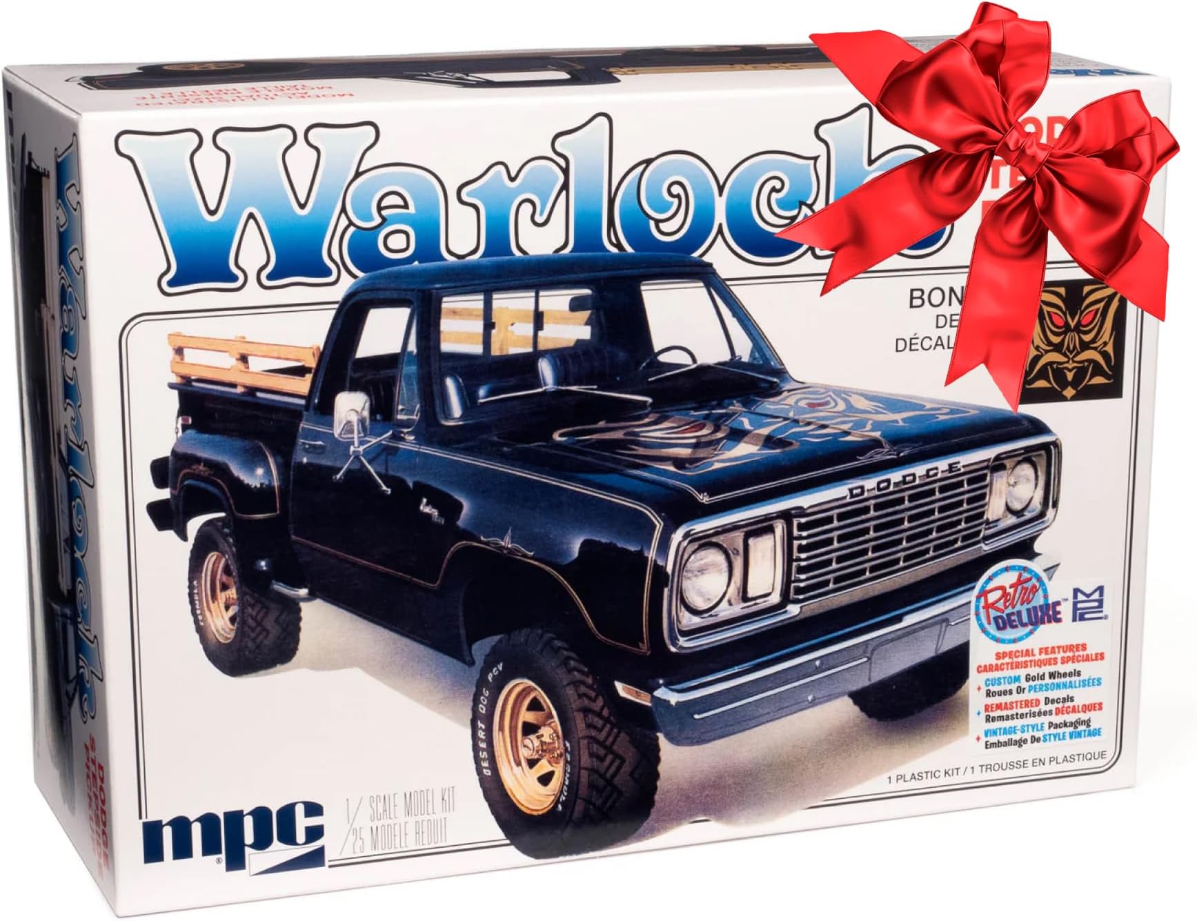 MPC 1977 Dodge Warlock Pickup 2T 1:25 Scale Model Kit