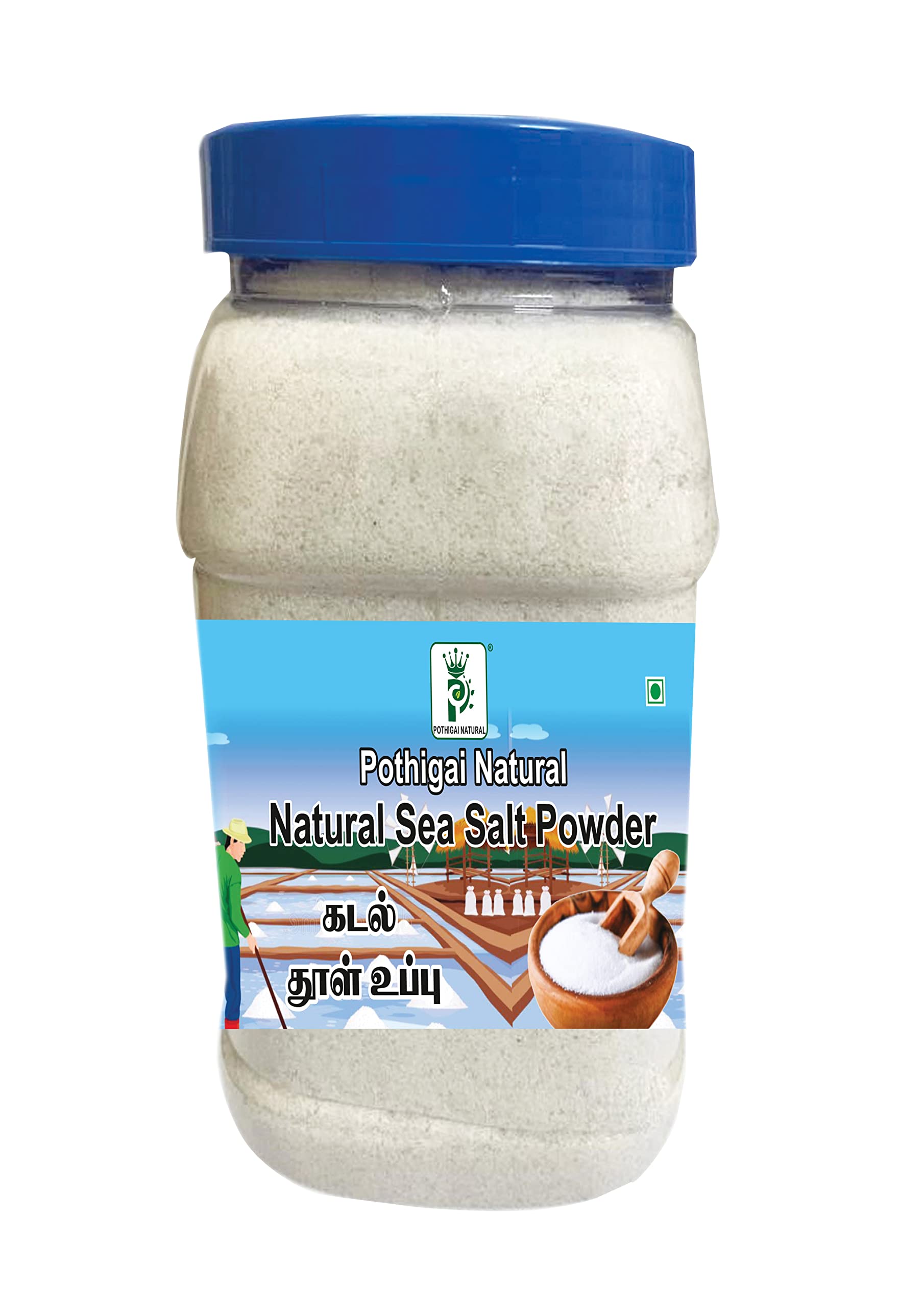 Pothigai Natural Indian Sea Salt Hand Harvested Pure Natural Sea Salt Powder,500g (Pack of 1) (B0BS64JHTJ) Amazon Price History, Amazon Price Tracker
