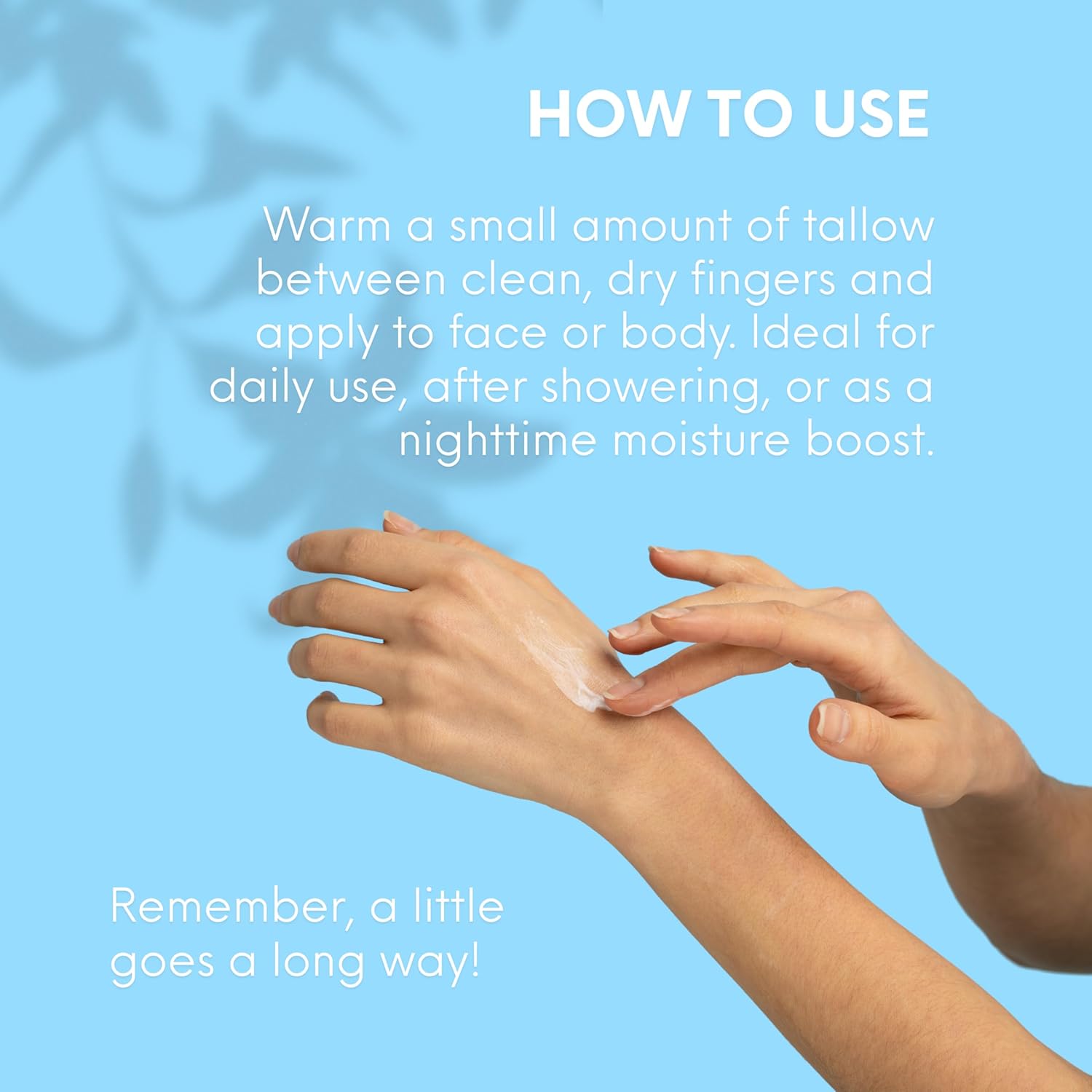 Mellow Moo'd Whipped Grass Fed Beef Tallow - Face + Body Cream - Tallow Moisturizer for Sensitive Skin - Natural Body Butter Lotion XTRA Large 9 FL OZ - Made In USA (9oz, Vanilla) - Image 5