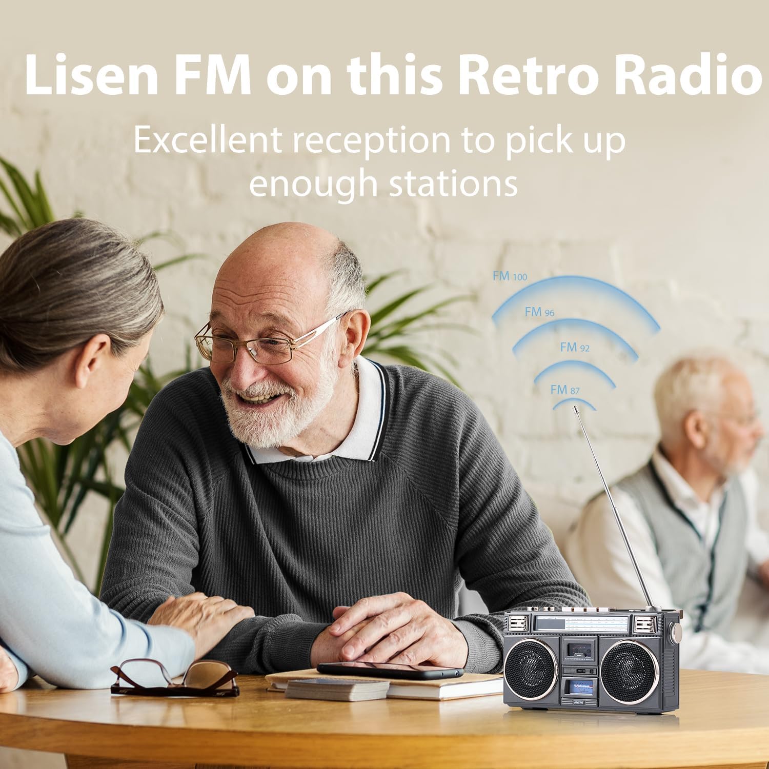 Retro Vibes: ANTPO Bluetooth Speakers Review - Perfect Fusion of Style and Sound!