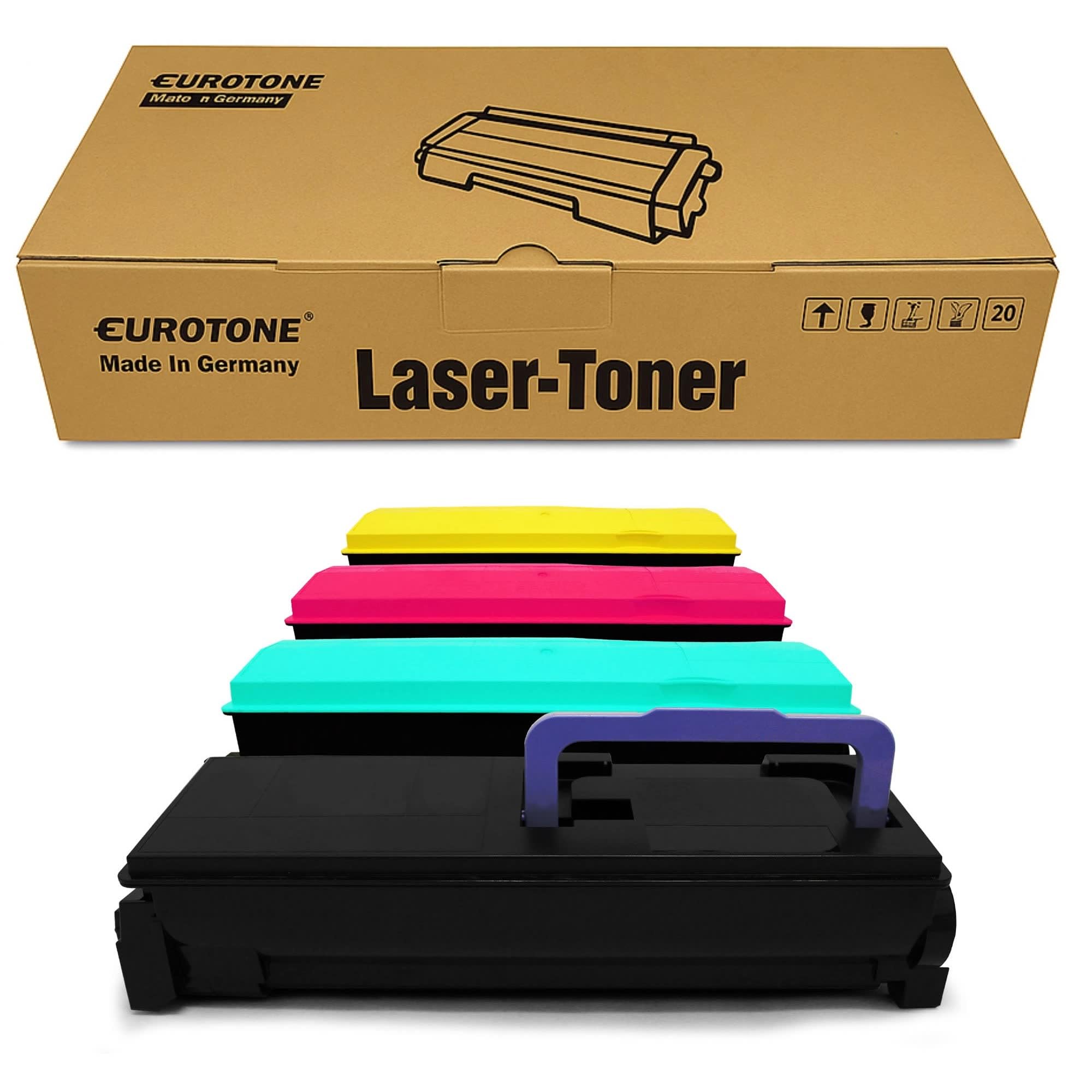 Eurotone Toner 4X kompatybilny z Kyocera FS-C5400DN zastępuje TK-570 wkłady do drukarek o 25% większej mocy