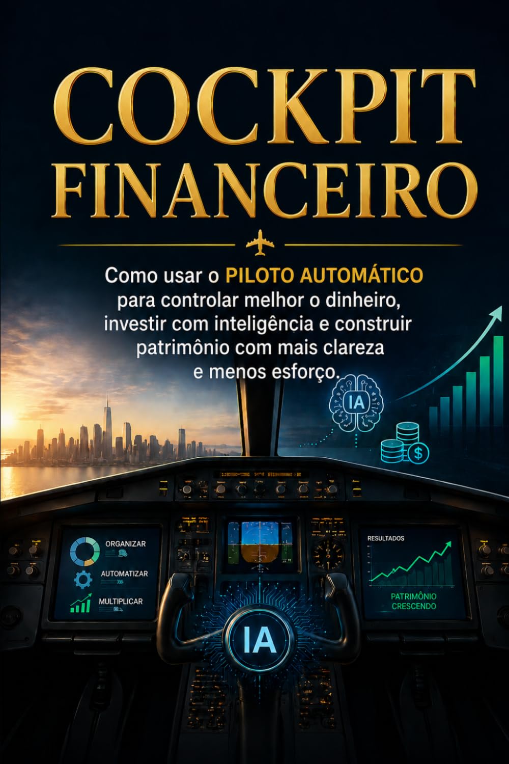 Cockpit Financeiro: Como usar o piloto automático para controlar melhor o dinheiro, investir com inteligência e construir patrimônio com mais clareza e menos esforço