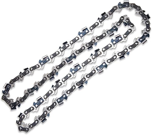 Cadena de motosierra de 16 pulgadas, cadena de sierra de cadena de 38 LP paso .043 pulgadas, calibre 55 eslabones de transmisión para Stihl 3610 005