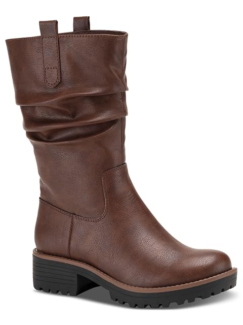 Sun Stone Womens Nelliee Zipper Mid-Calf Boots