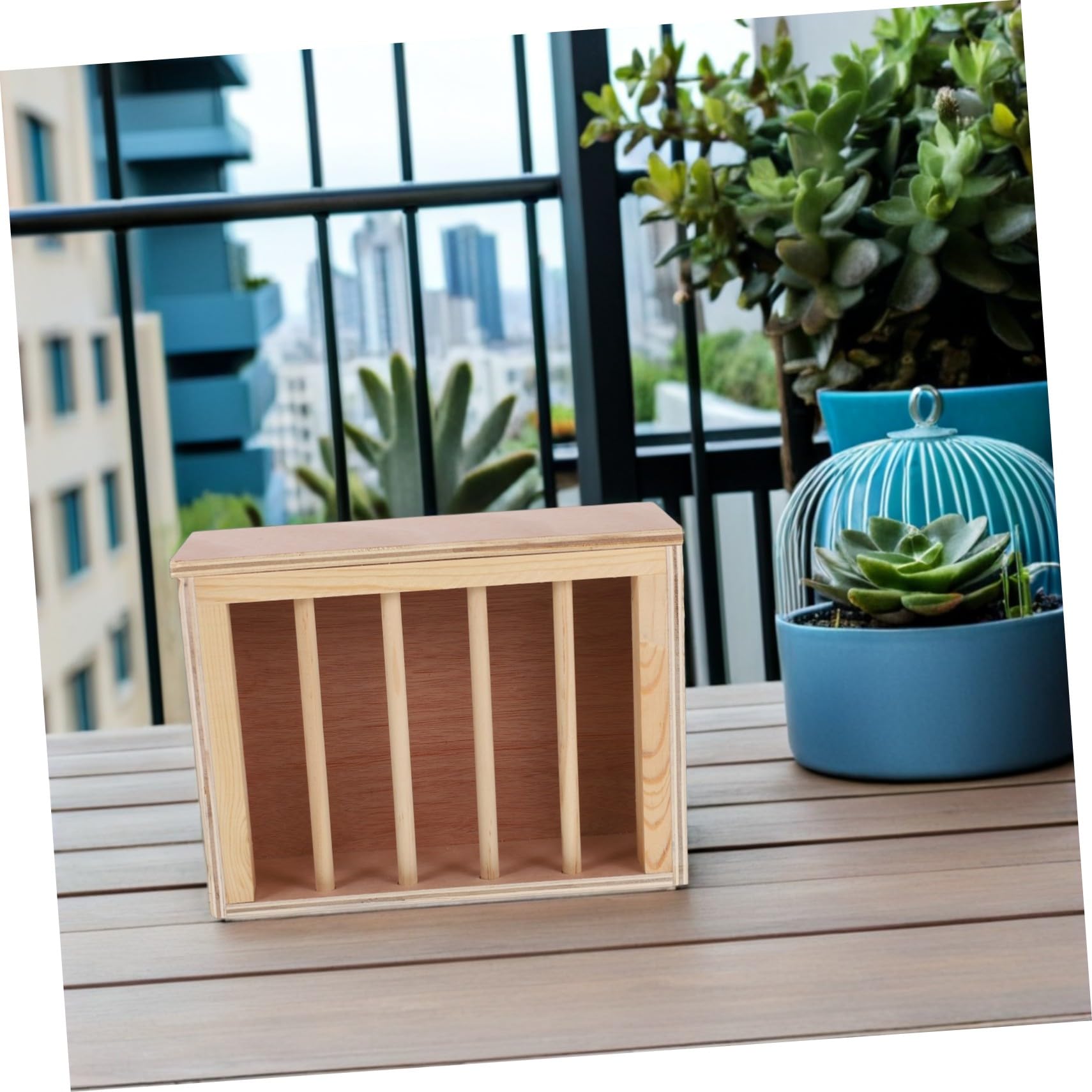 Hemobllo Râtelier à Foin Mural pour Lapins Mangeoire Bois pour Petits Animaux Distributeur De Foin pour Cage Porte-Foin Suspendu pour Cochons Et Chinchillas