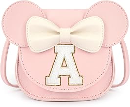 mibasies Toddler Purse Gifts for Girls: Mini Mouse Purse Girl Toys for 2 Year Old Birthday Gift, Letter A